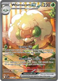 Whimsicott ex 165 086 English - SV: White Flare [Near Mint]