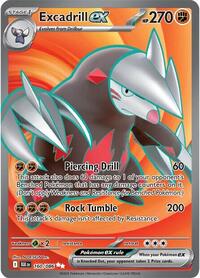 Excadrill ex 160 086 English - SV: Black Bolt [Near Mint]
