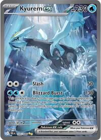 Kyurem ex 165 086 English - SV: Black Bolt [Near Mint]