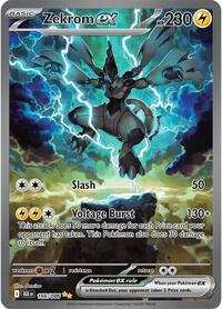 Zekrom ex 166 086 English - SV: Black Bolt [Near Mint]