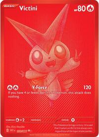 Victini - 172/086 (Holofoil) English - SV: White Flare [Lightly Played]