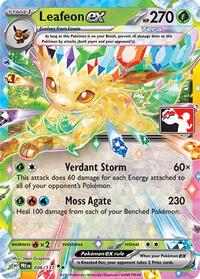 Leafeon ex 006 131 English - Prize Pack Series Cards [Near Mint]