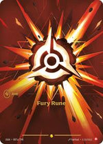 Fury Rune Alternate Art English - Origins [Near Mint]
