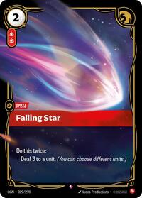 Falling Star English - Origins [Near Mint]