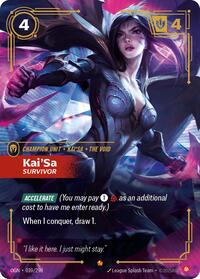 KaiSa Survivor English - Origins [Near Mint]