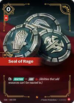 Seal of Rage English - Origins [Near Mint]