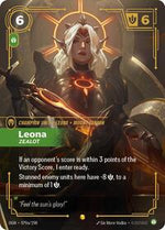 Leona Zealot Alternate Art English - Origins [Near Mint]
