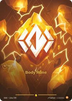 Body Rune Alternate Art English - Origins [Near Mint]