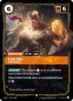 Lee Sin Centered Alternate Art English - Origins [Near Mint]