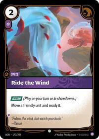Ride The Wind English - Origins [Near Mint]