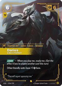 Darius Executioner Alternate Art English - Origins [Near Mint]