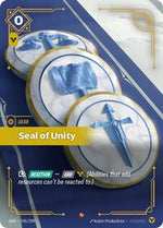Seal of Unity English - Origins [Near Mint]