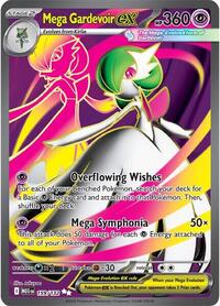 Mega Gardevoir ex 159 132 English - ME01: Mega Evolution [Near Mint]