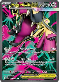 Mega Mawile ex 162 132 English - ME01: Mega Evolution [Near Mint]