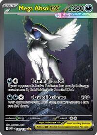 Mega Absol ex 180 132 English - ME01: Mega Evolution [Near Mint]