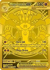 Mega Lucario ex 188 132 English - ME01: Mega Evolution [PSA 10]