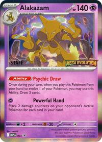 Alakazam 003 Staff English - ME: Mega Evolution Promo [Near Mint]