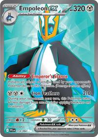 Empoleon ex 114 094 English - ME02: Phantasmal Flames [Near Mint]