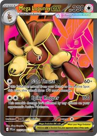 Mega Lopunny ex - 115/094 (Holofoil) English - ME02: Phantasmal Flames [Near Mint]