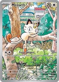 Meowth English - ME02: Phantasmal Flames [Near Mint]