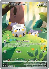 Togedemaru - 104/094 (Holofoil) English - ME02: Phantasmal Flames [Near Mint]