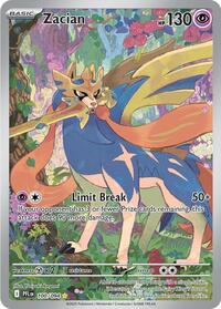 Zacian - 100/094 (Holofoil) English - ME02: Phantasmal Flames [Near Mint]
