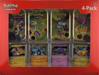 Sams Club 151 4 Mini Tins plus 4 Promo Cards Bundle English - SV: Scarlet & Violet 151
