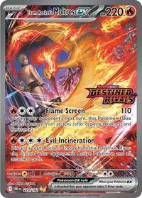 Team Rockets Moltres ex 229 182 Destined Rivals Stamp English - Miscellaneous Cards & Products [Near Mint]