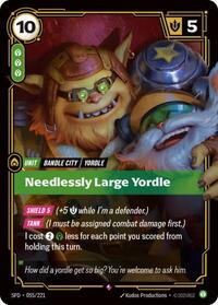 Needlessly Large Yordle English - Spiritforged [Near Mint]