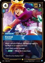 Ezreal Dashing Alternate Art English - Spiritforged [Near Mint]