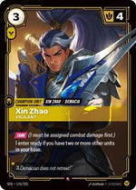 Xin Zhao Vigilant English - Spiritforged [Near Mint]