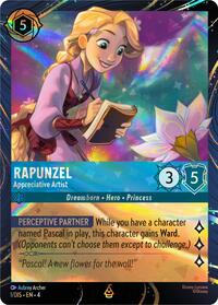 Rapunzel Appreciative Artist English - Disney Lorcana Promo Cards [Near Mint]