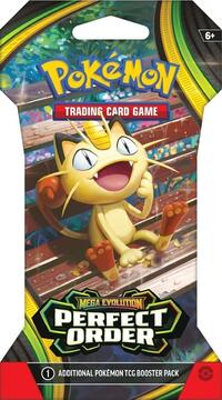 Perfect Order Sleeved Booster Pack English - ME03: Perfect Order