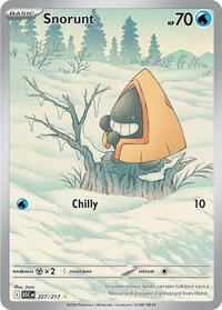 Snorunt 227 217 English - ME: Ascended Heroes [Near Mint]