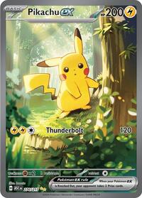 Pikachu ex 276 217 English - ME: Ascended Heroes [Near Mint]