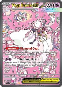 Mega Diancie ex 282 217 English - ME: Ascended Heroes [Near Mint]