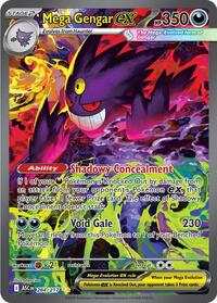 Mega Gengar ex 284 217 English - ME: Ascended Heroes [Near Mint]