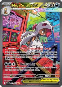 Mega Scrafty ex 285 217 English - ME: Ascended Heroes [Near Mint]