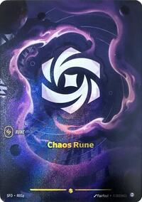 Chaos Rune R05a English - Spiritforged [Near Mint]