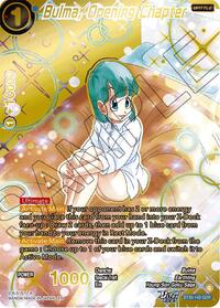 Bulma Opening Chapter GDR English - Three Glorious Fighters [Near Mint]