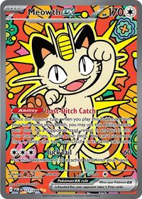 Meowth ex - 121/088 English - ME03: Perfect Order [Near Mint]