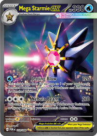 Mega Starmie ex 118 088 English - ME03: Perfect Order [Near Mint]