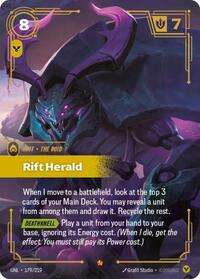 Rift Herald English - Unleashed [Near Mint]