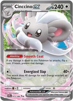 Cinccino ex 073 086 English - ME04: Chaos Rising [Near Mint]