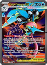 Mega Greninja ex - 100/086 English - ME04: Chaos Rising [Near Mint]
