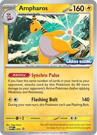 Ampharos 075 English - ME: Mega Evolution Promo [Near Mint]
