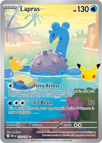 Lapras English - ME: 30th Celebration [Near Mint]