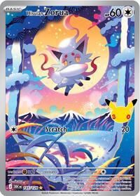 Hisuian Zorua English - ME: 30th Celebration [Near Mint]