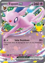 Espeon ex English - ME: 30th Celebration [Near Mint]
