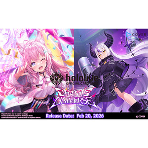 Hololive OCG: Curious Universe Booster Display